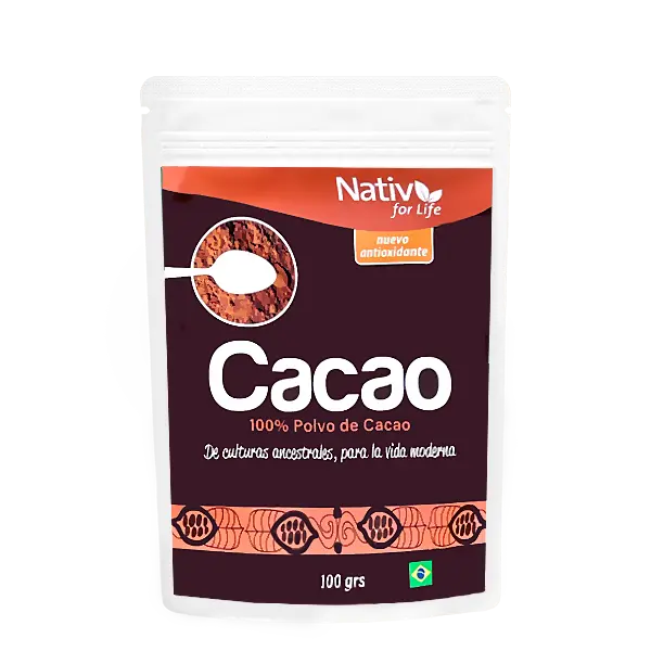 Dúo Cacao polvo liofilizado - Nativ For Life