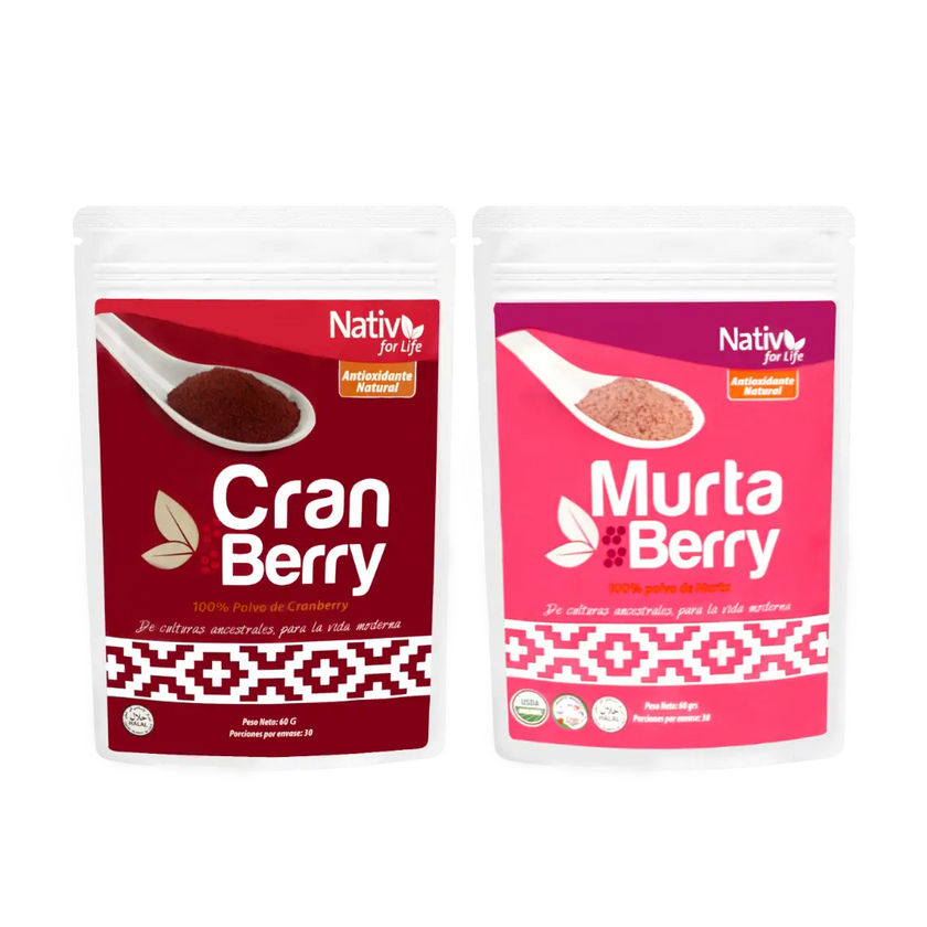 Dúo Cranberry Murta Nativ For Life