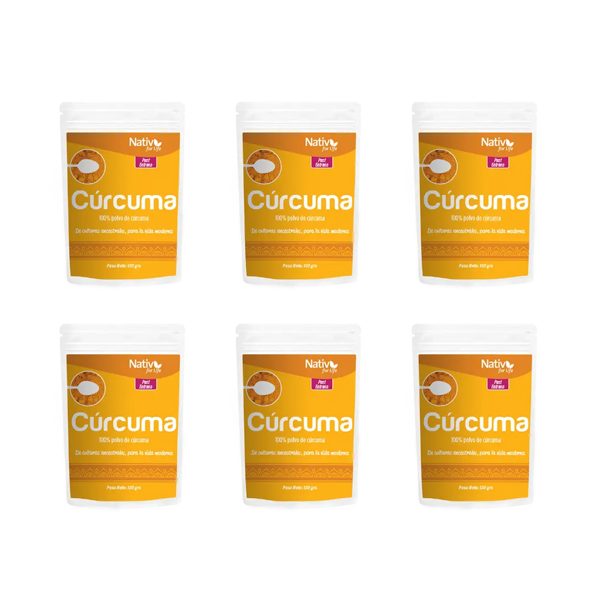 6X5 Cúrcuma Doy Pack - Nativ For Life