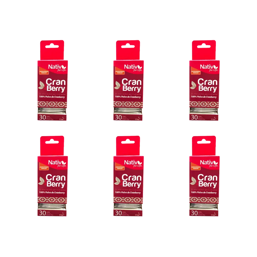 Cranberry Sachet polvo liofilizado Nativ For Life