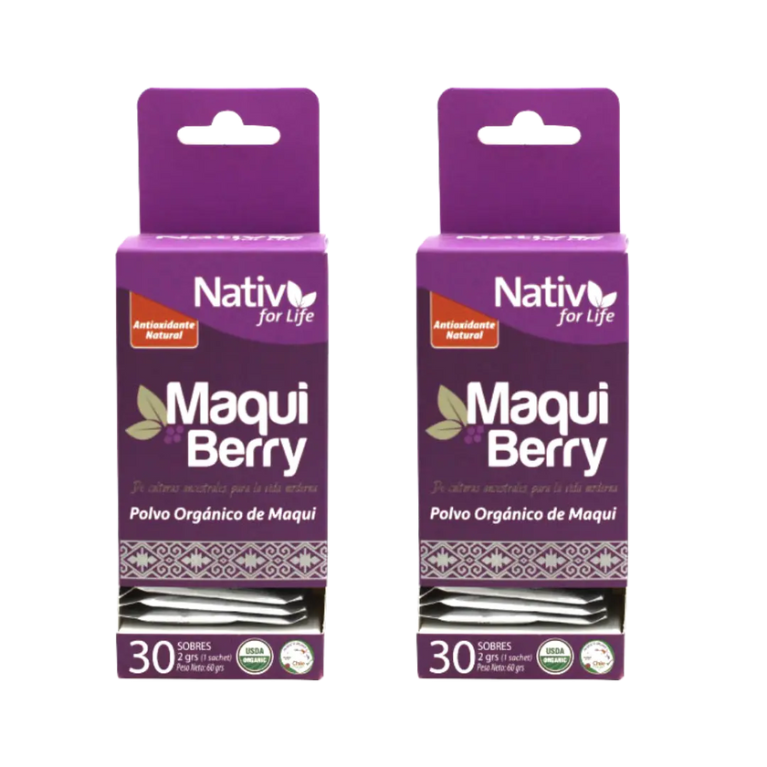 Dúo Maqui Berry Sachet Nativ For Life