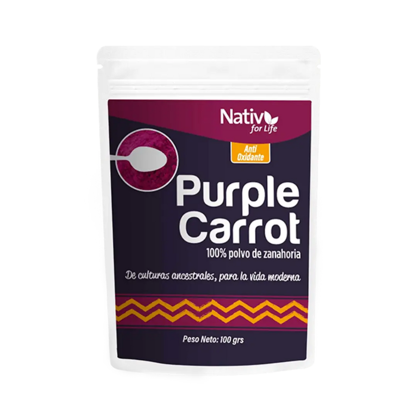 6X5 Zanahoria Morada Doy PAck - Nativ For Life