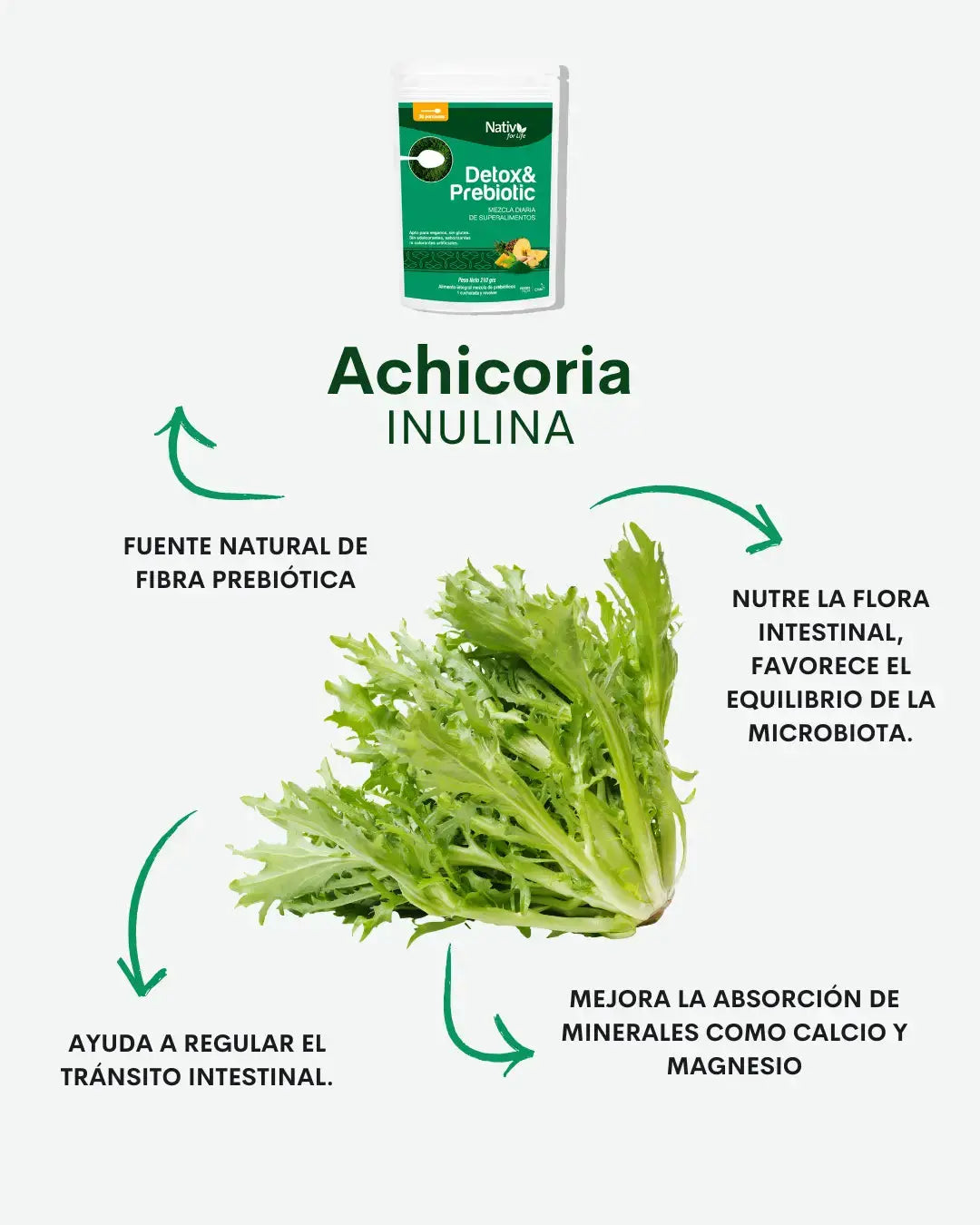 Detox y Prebióticos Nativ For Life