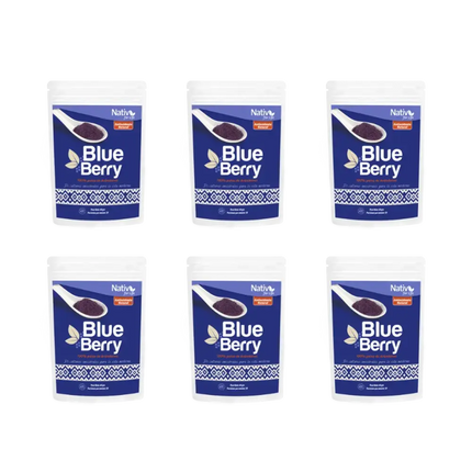 Six Blueberry Doy Pack Nativ For Life
