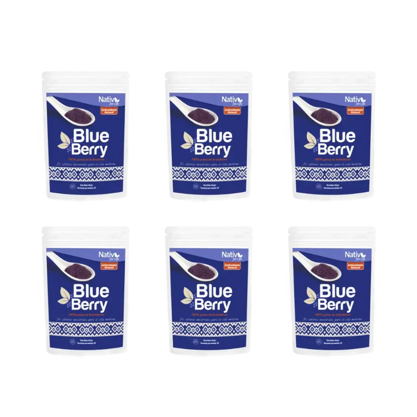 Six Blueberry Doy Pack Nativ For Life
