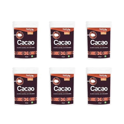 6X5 Cacao 100% Doy Pack - Nativ For Life