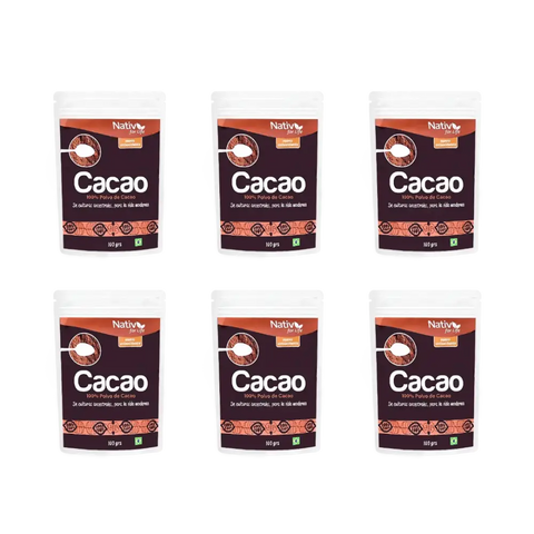 6X5 Cacao 100% Doy Pack - Nativ For Life