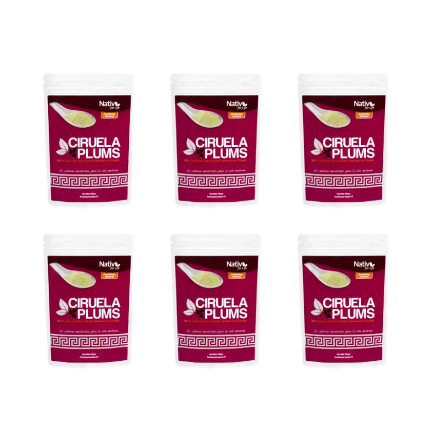 6X5 Ciruela Plums Doy Pack - Nativ For Life