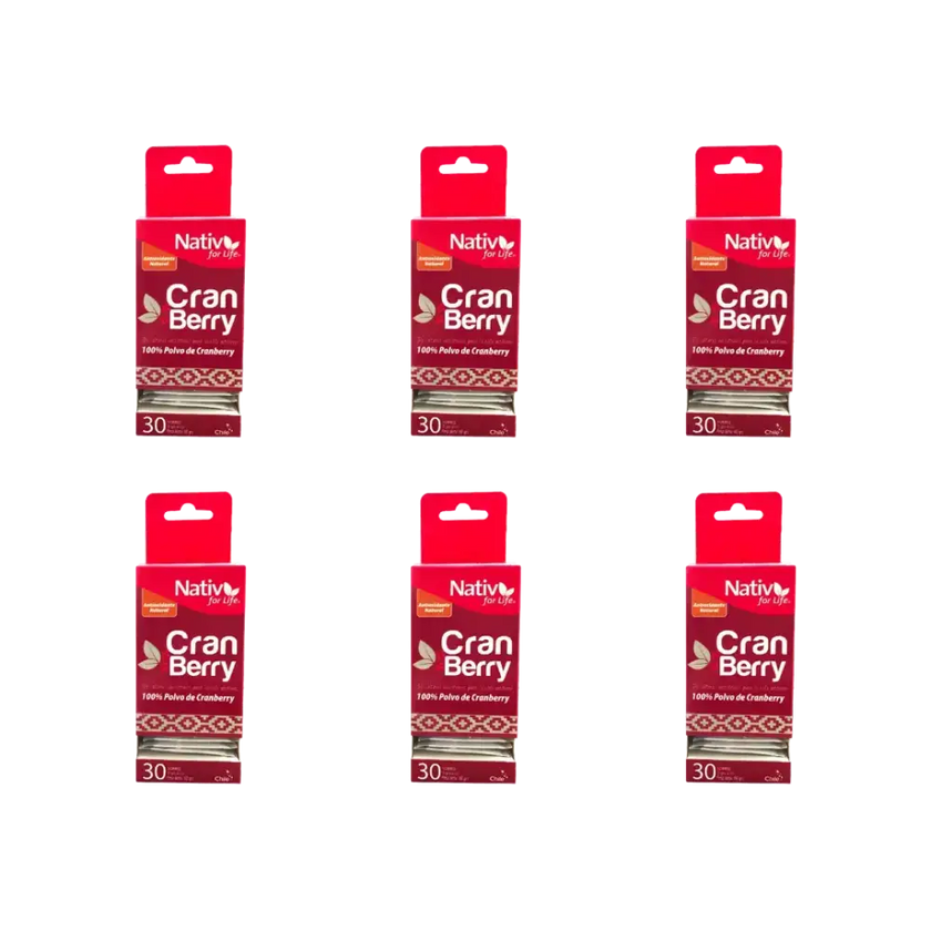 Cranberry Sachet polvo liofilizado Nativ For Life