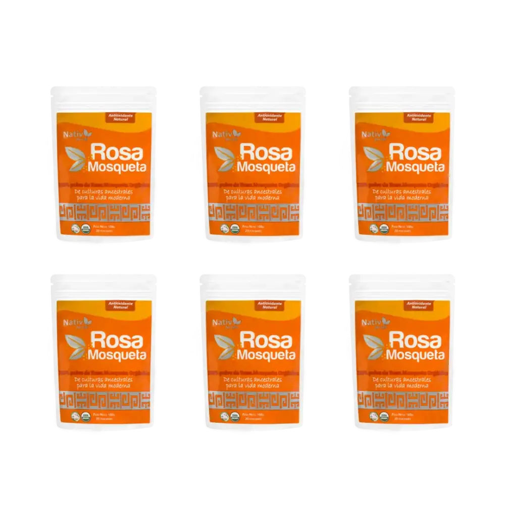 Pack 6 Rosa Mosqueta | Articulaciones y piel | 6x5