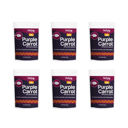 6X5 Zanahoria Morada Doy PAck - Nativ For Life
