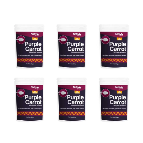 6X5 Zanahoria Morada Doy PAck - Nativ For Life