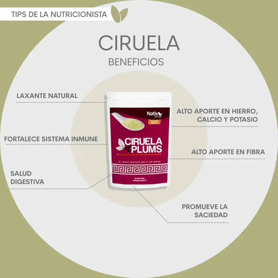 Ciruela en polvo Nativ For Life