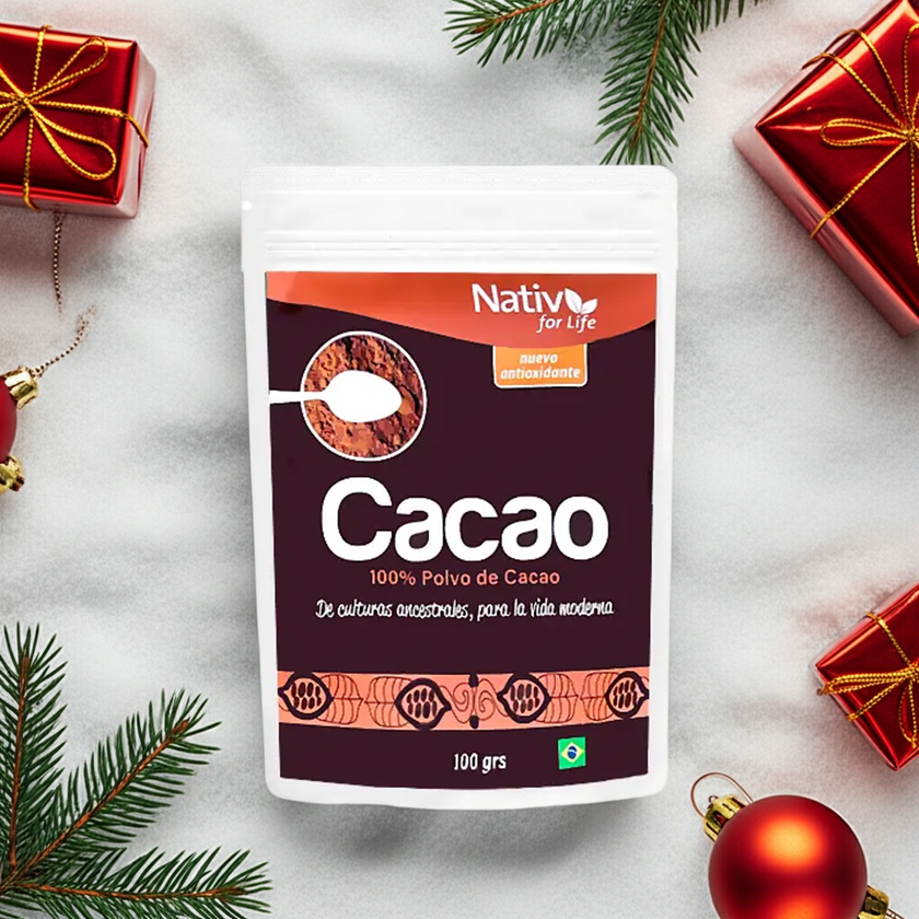Cacao en polvo Nativ For Life