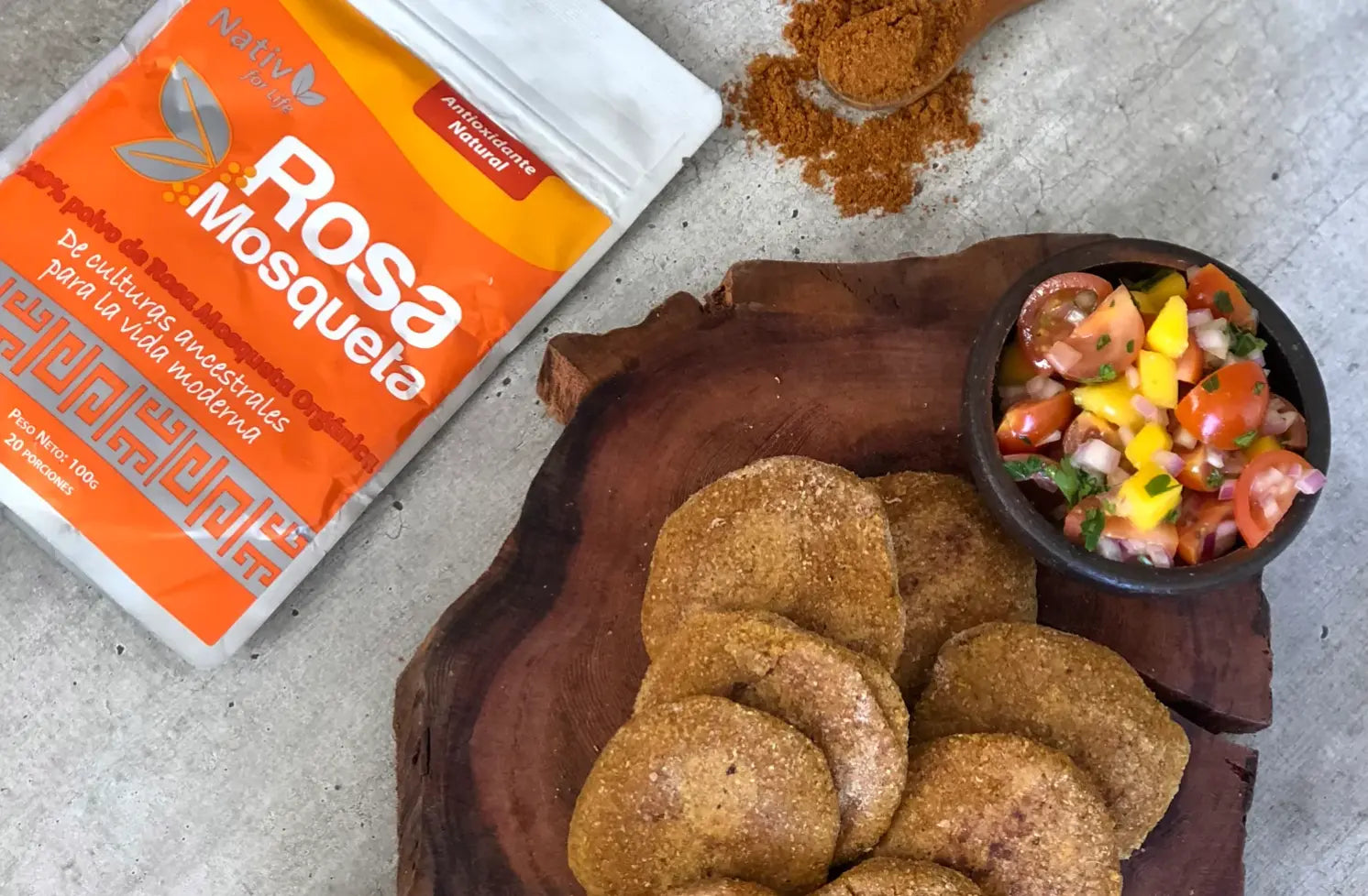 Rosa Mosqueta polvo liofilizado - Nativ For Life