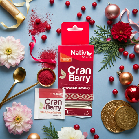 Cranberry Sachet en polvo Nativ For Life