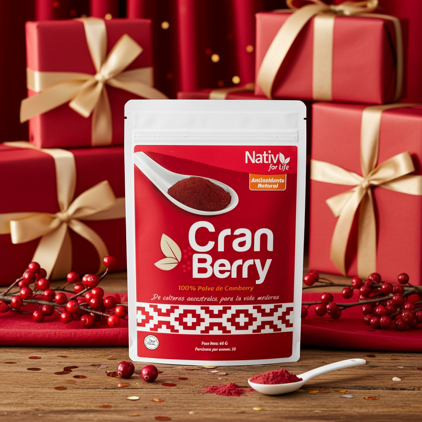 Cranberry en polvo Nativ For Life