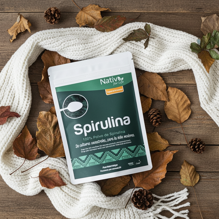 Espirulina en polvo Nativ For Life