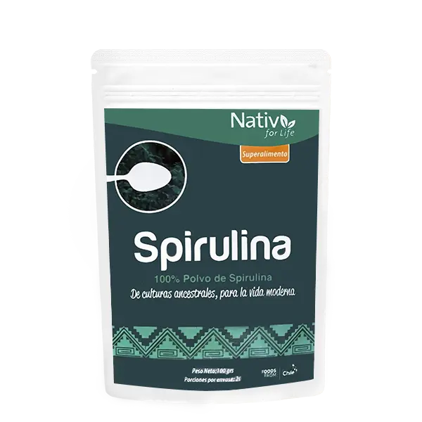 Espirulina polvo liofilizado - Nativ For Life