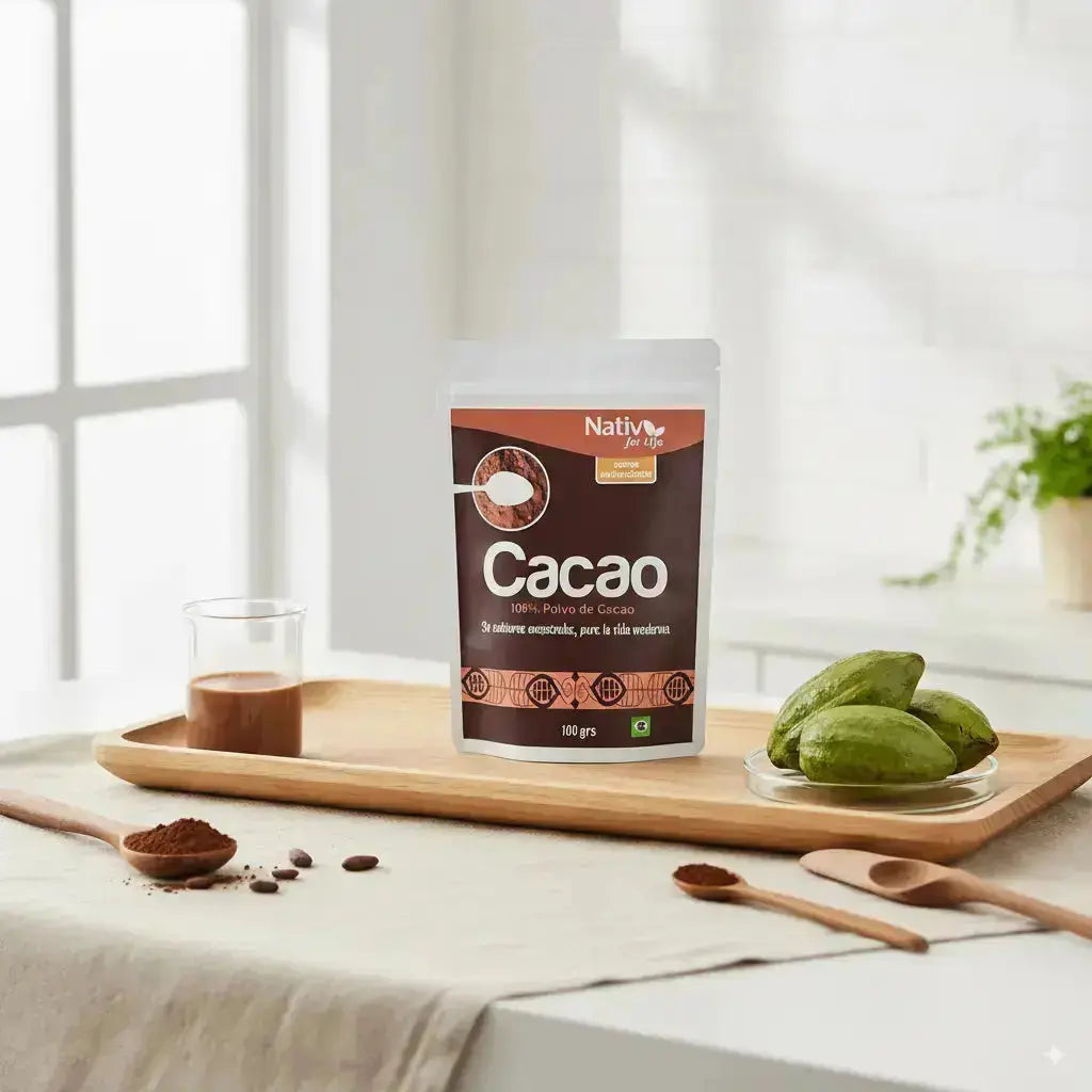 Cacao en polvo Nativ For Life