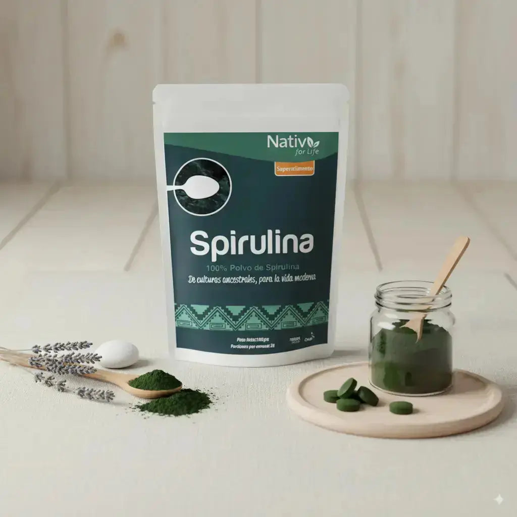 Espirulina en polvo Nativ For Life