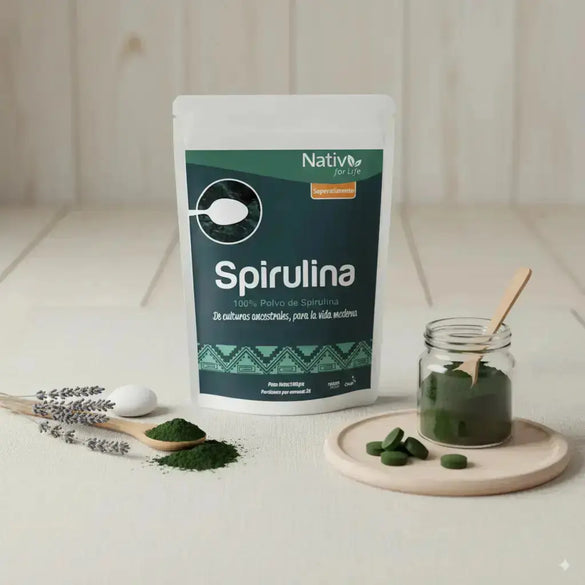 Espirulina en polvo Nativ For Life