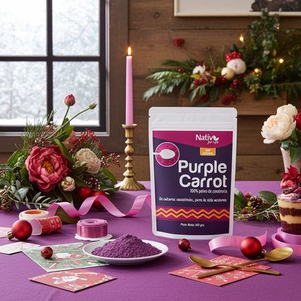 Zanahoria Morada en polvo Nativ For Life