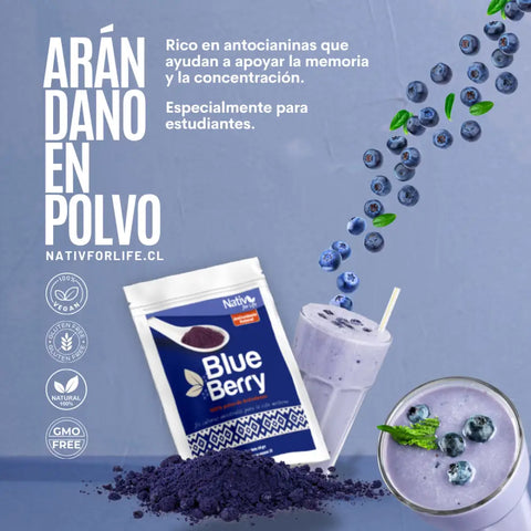 Arándanos en polvo - Doy Pack