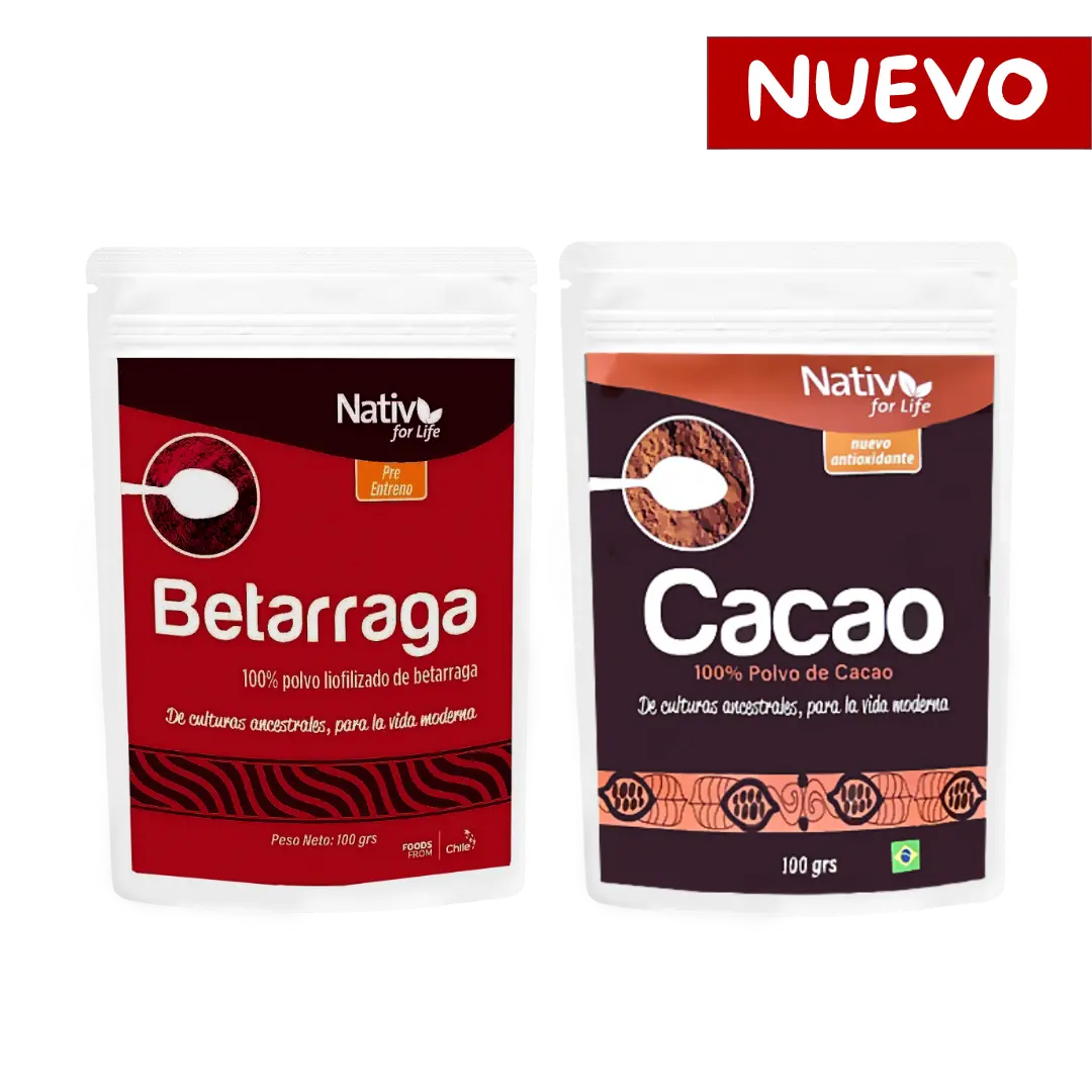 Dúo Betarraga + Cacao Nativ For Life