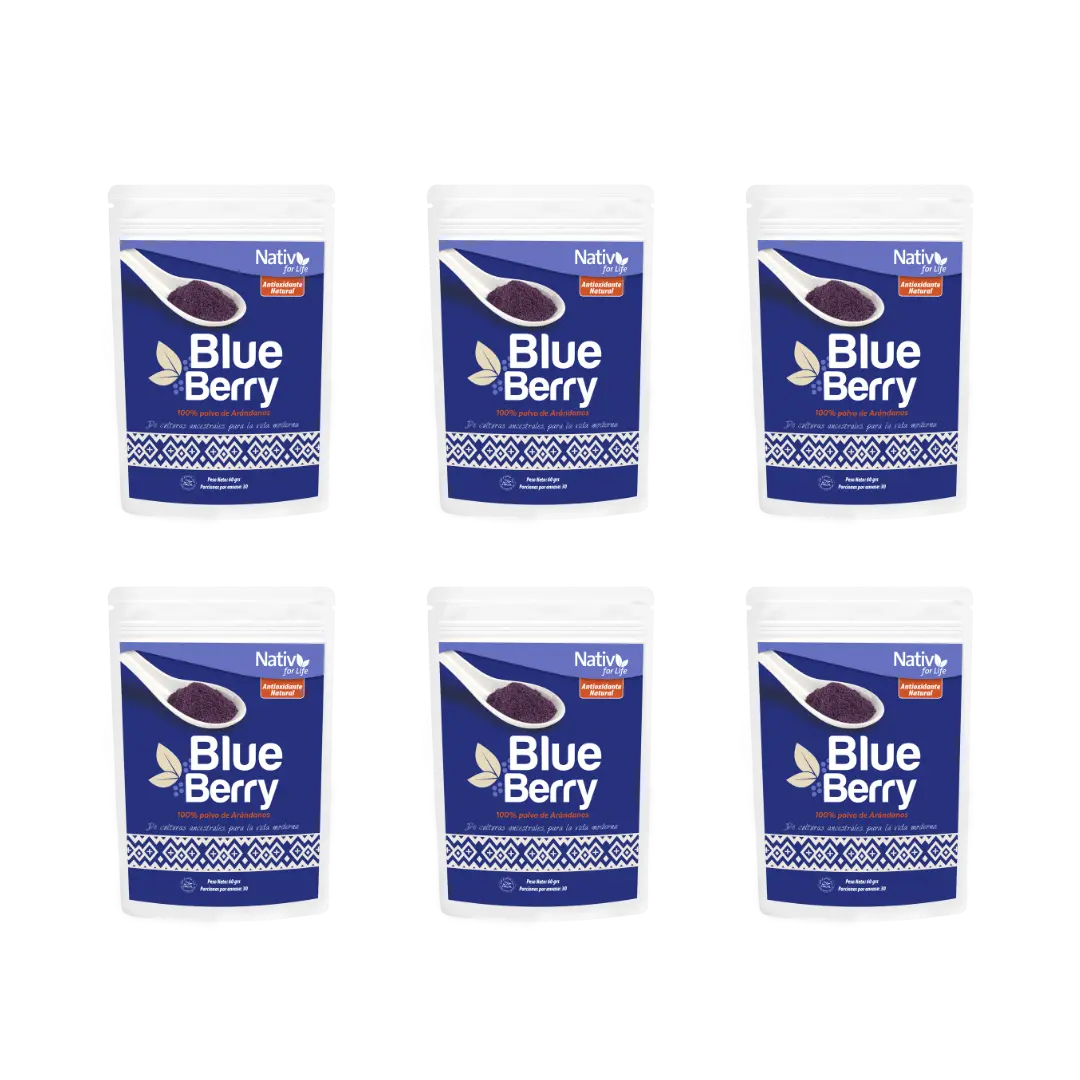 Six Blueberry Doy Pack Nativ For Life