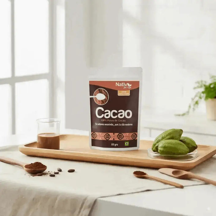 Cacao en polvo Nativ For Life