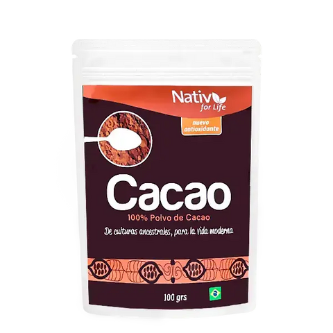 Cacao polvo liofilizado - Nativ For Life