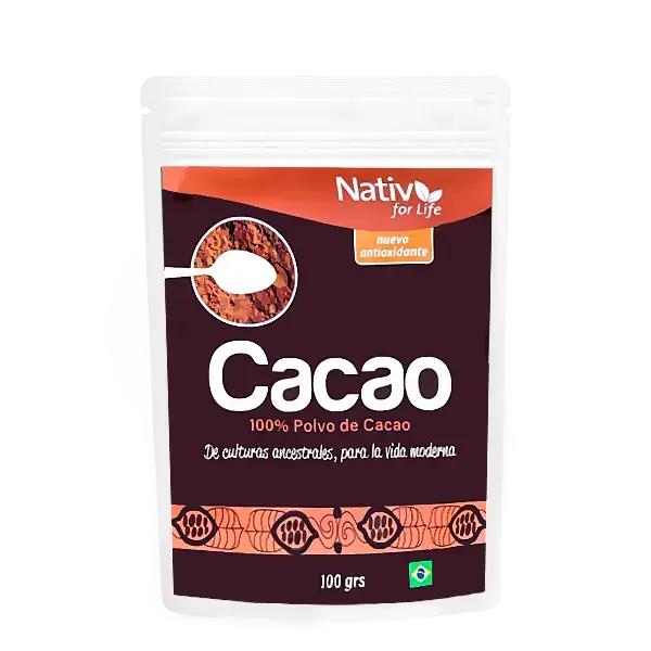 Cacao polvo liofilizado - Nativ For Life