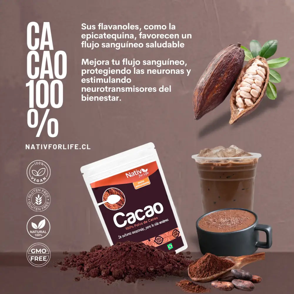 Cacao 100% en polvo - Doy Pack