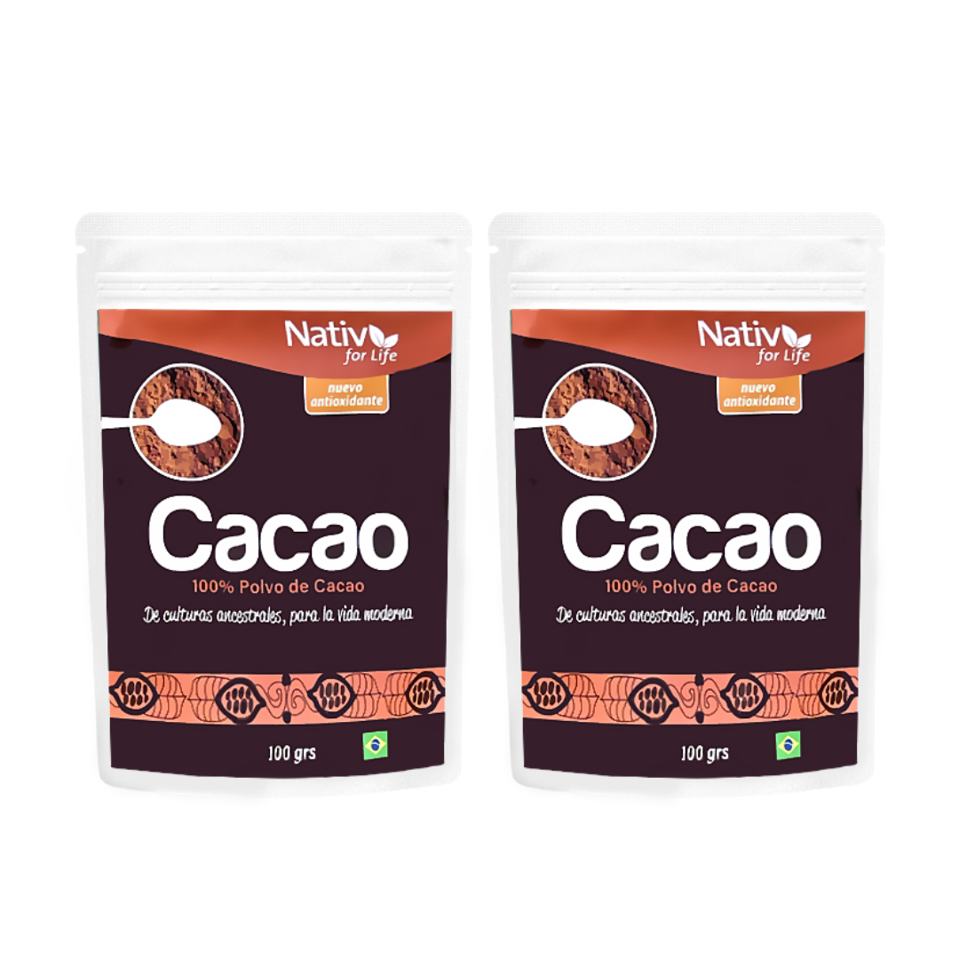 Dúo Cacao 100% Doy Pack