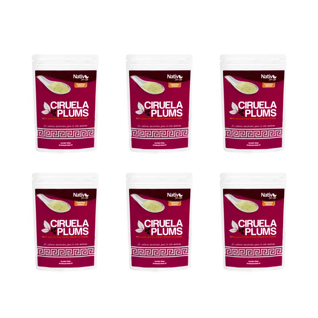 6X5 Ciruela Plums Doy Pack - Nativ For Life