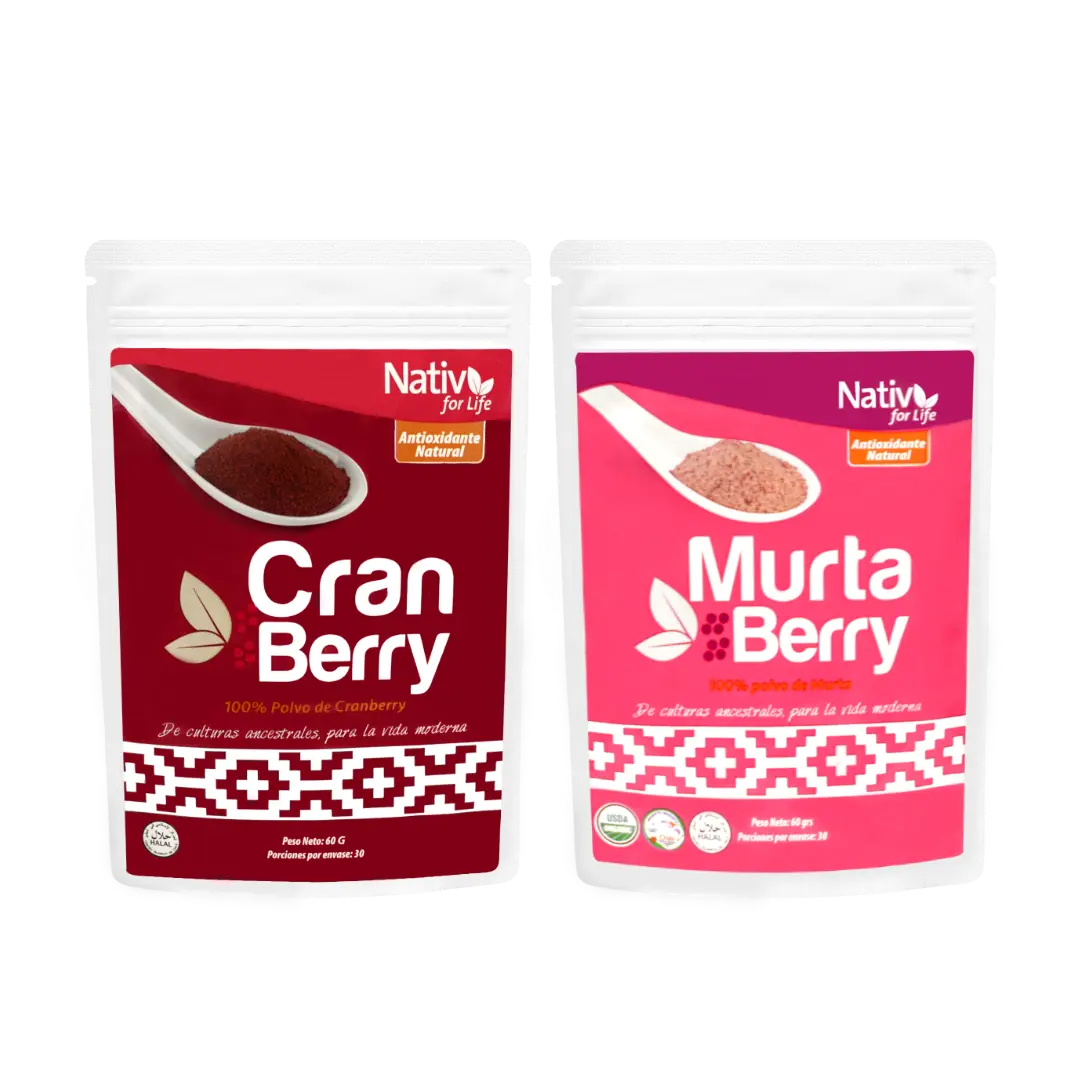 Dúo Cranberry Murta Nativ For Life