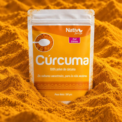 Cúrcuma en polvo 100% pura | Curcuma longa - Doy Pack