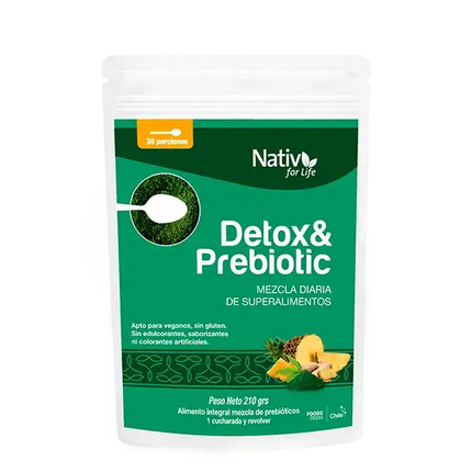 Detox y Prebióticos - Nativ For Life