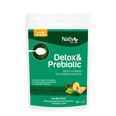 Detox y Prebióticos - Nativ For Life