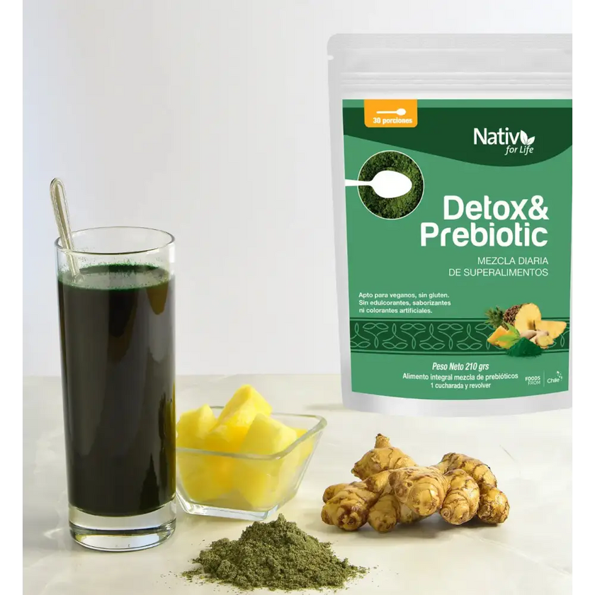 Detox y Prebióticos - Nativ For Life