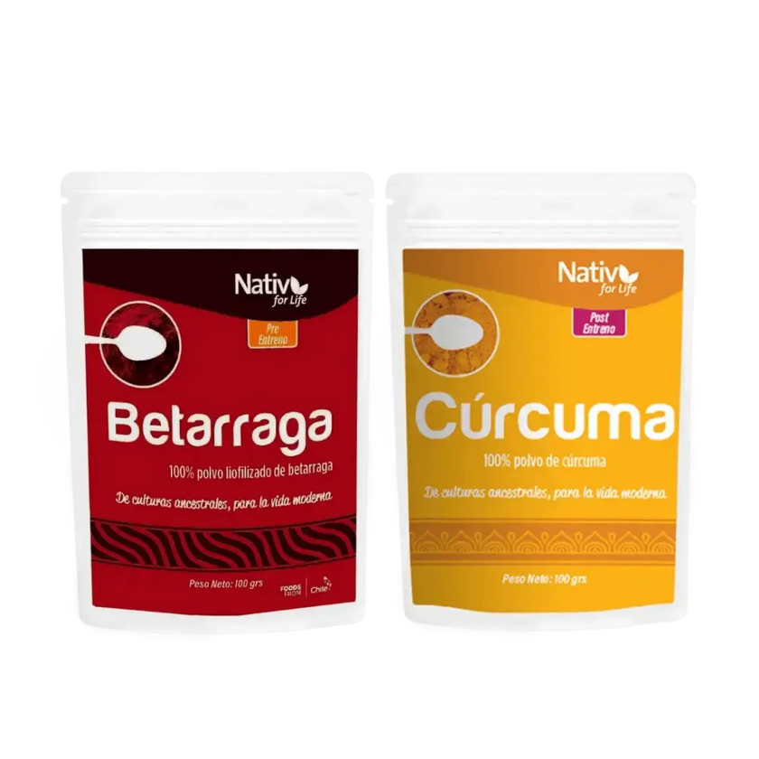 Dúo Betarraga + Cúrcuma - Nativ For Life