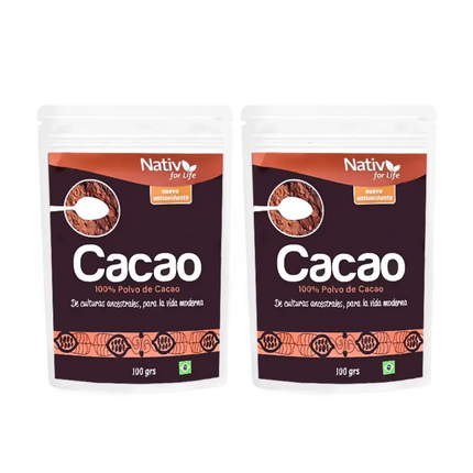 Dúo Cacao polvo liofilizado - Nativ For Life