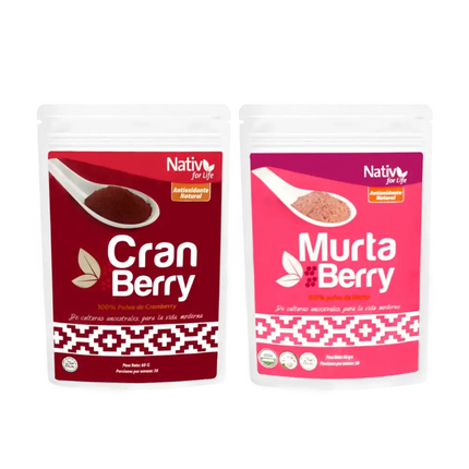 Dúo Cranberry Murta Nativ For Life