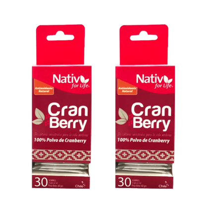 Cranberry Sachet polvo liofilizado (Copia) Nativ For Life
