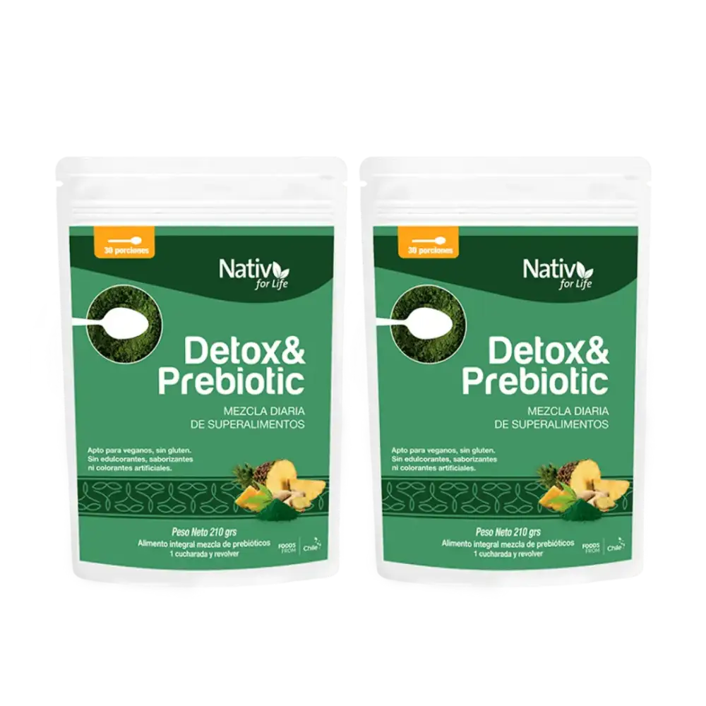 Dúo Detox + Prebióticos | Digestión y microbiota