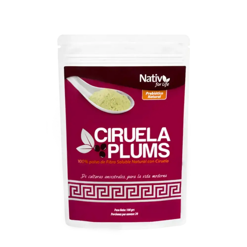 6X5 Ciruela Plums Doy Pack - Nativ For Life