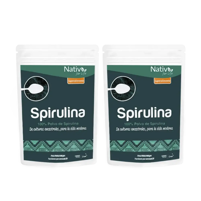 Dúo Doy Pack Espirulina - Nativ For Life
