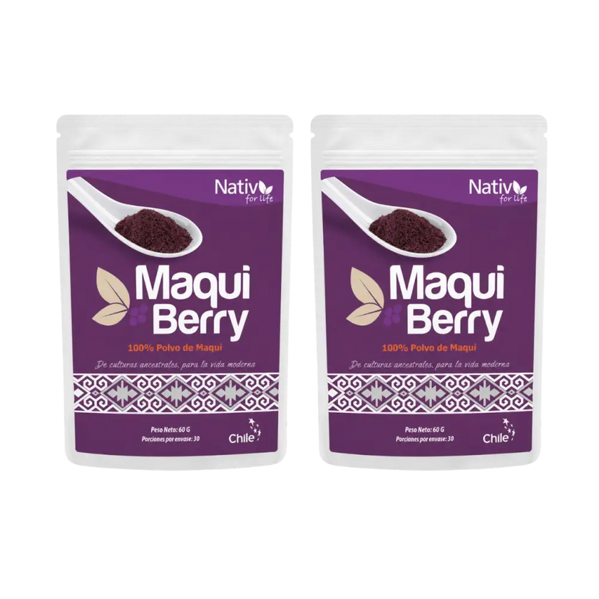 Dúo Maqui Berry Liofilizado | Potencia antioxidante - Doy Pack
