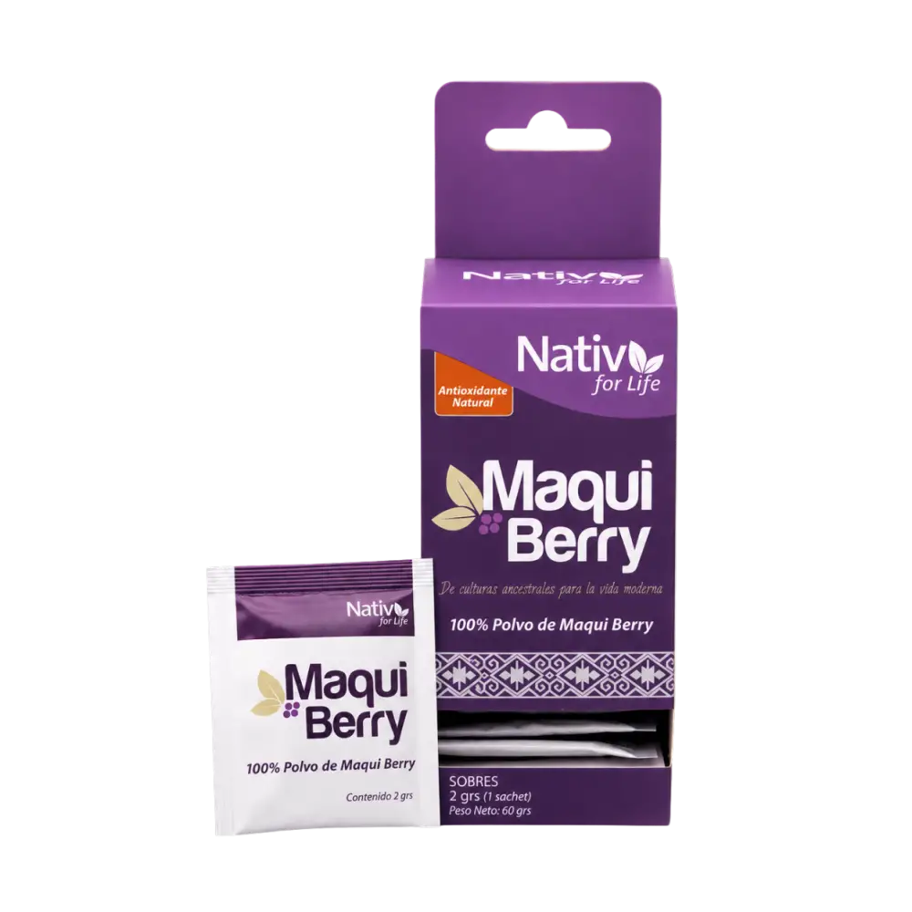 Dúo Maqui Berry Liofilizado Sachet | Potencia antioxidante donde vayas - Sachet
